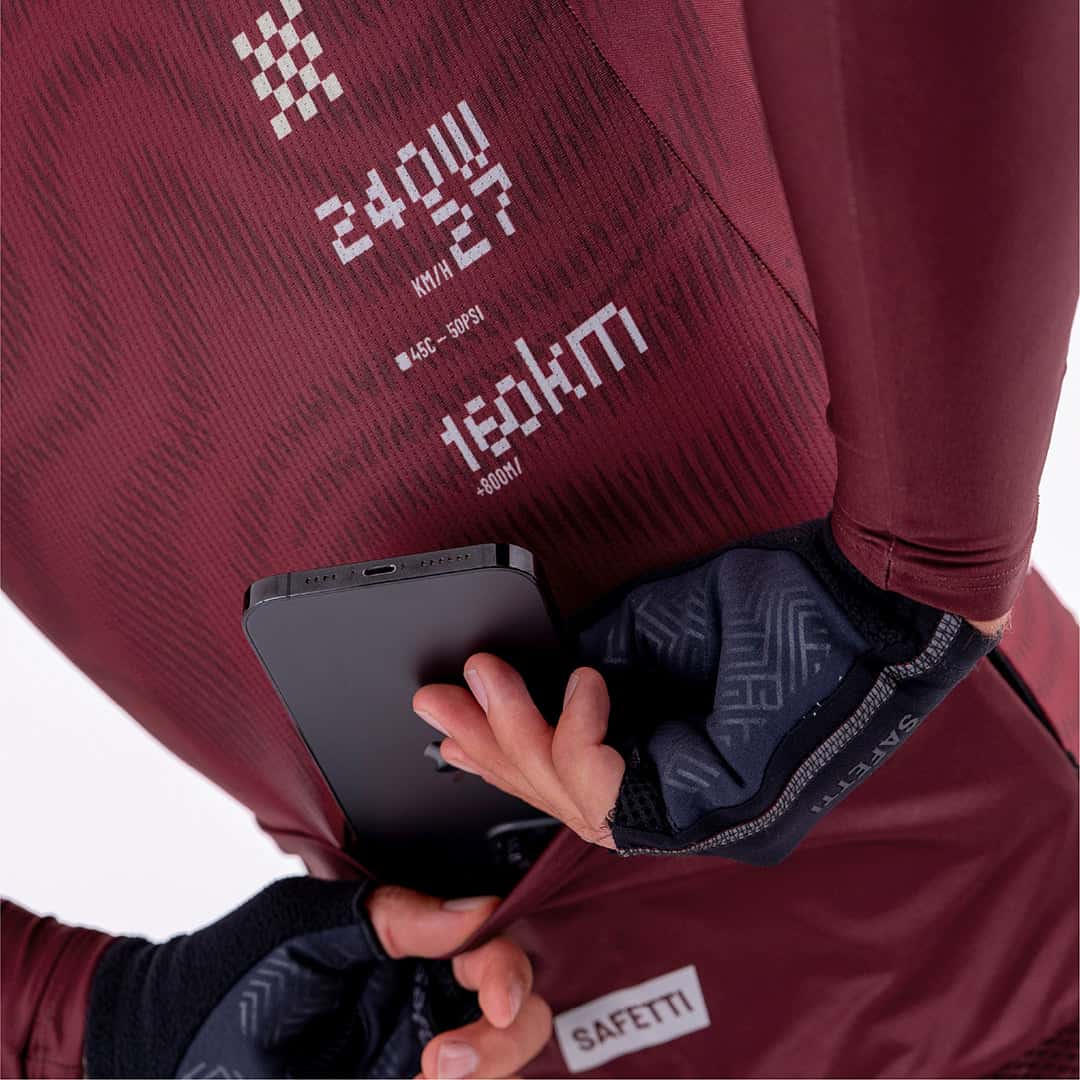 CAMISA CICLISMO MANGA LARGA PLUMWIME VINOTINTO PARA HOMBRE - miniatura 5