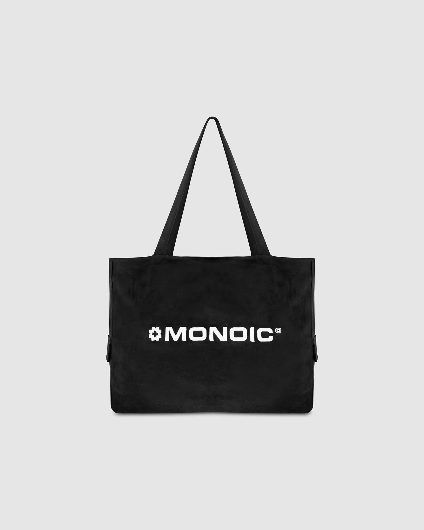 Tote Bag - Gamuza Negro Oscuro