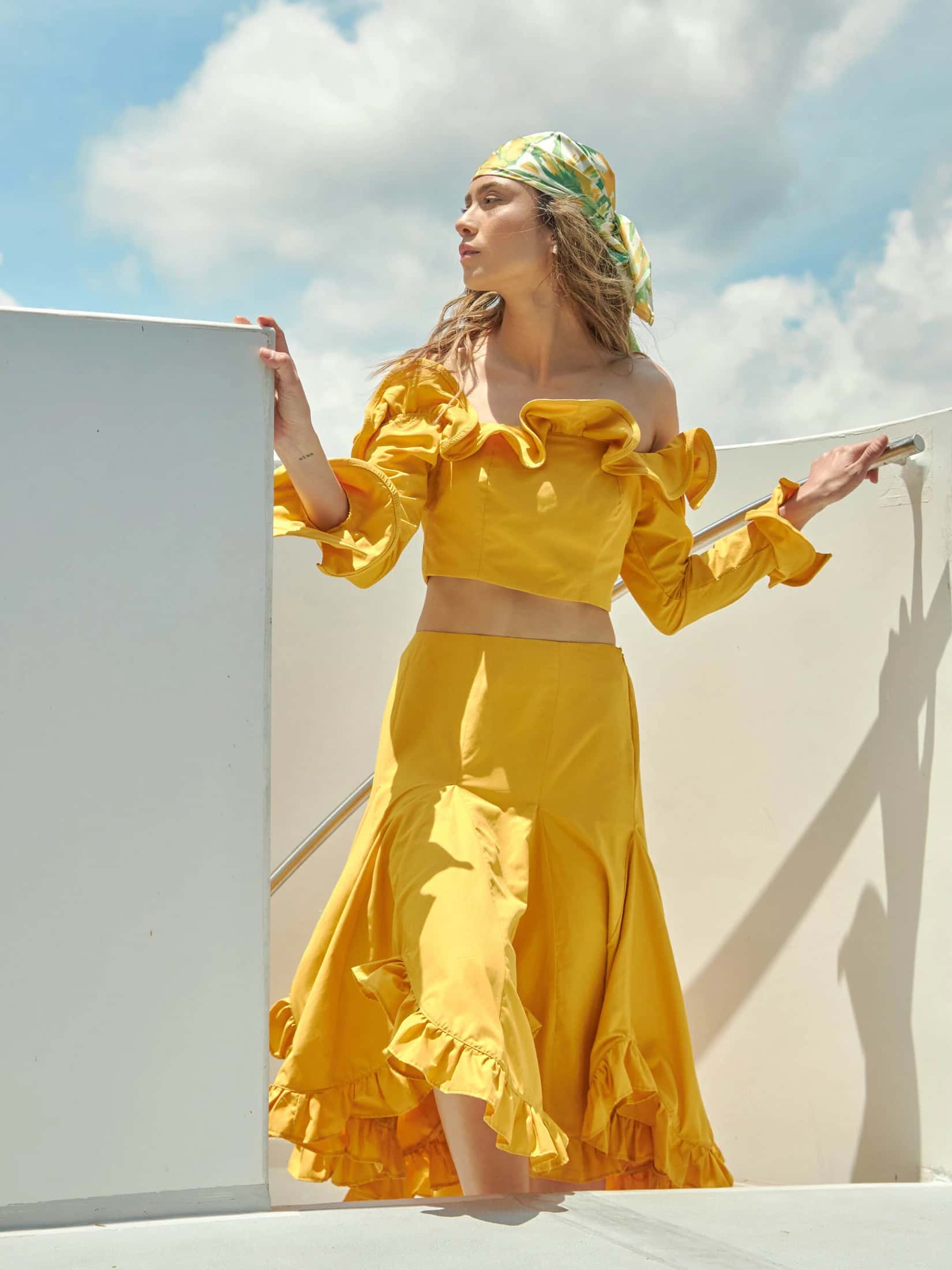 Blusa Trópico Amarillo Mostaza - miniatura 2
