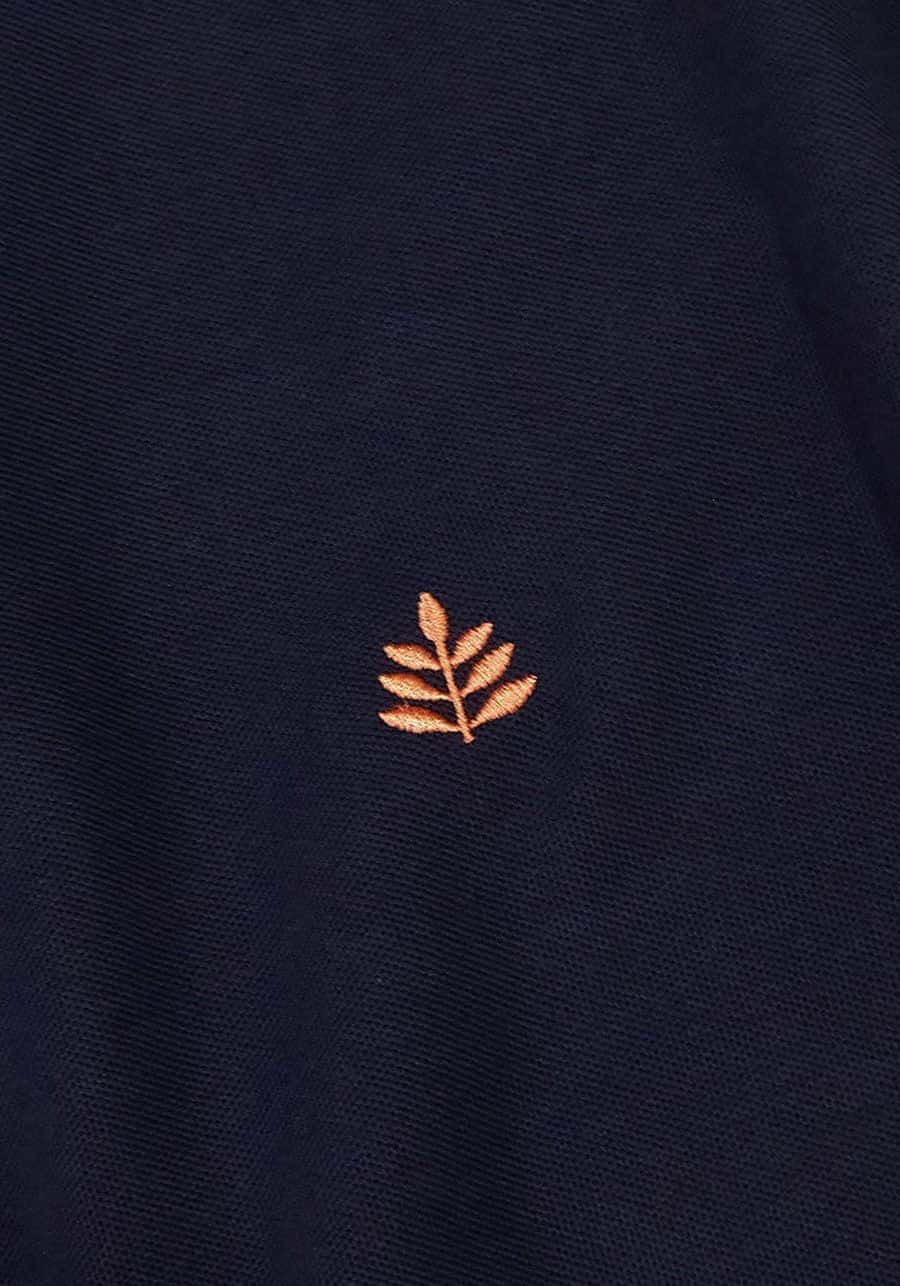 Camiseta Tipo Polo Azul Osc - miniatura 2