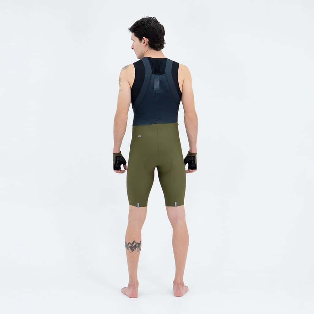 PANTALONETA CICLISMO TOSCANA 2.0 OLIVA PARA HOMBRE - miniatura 2