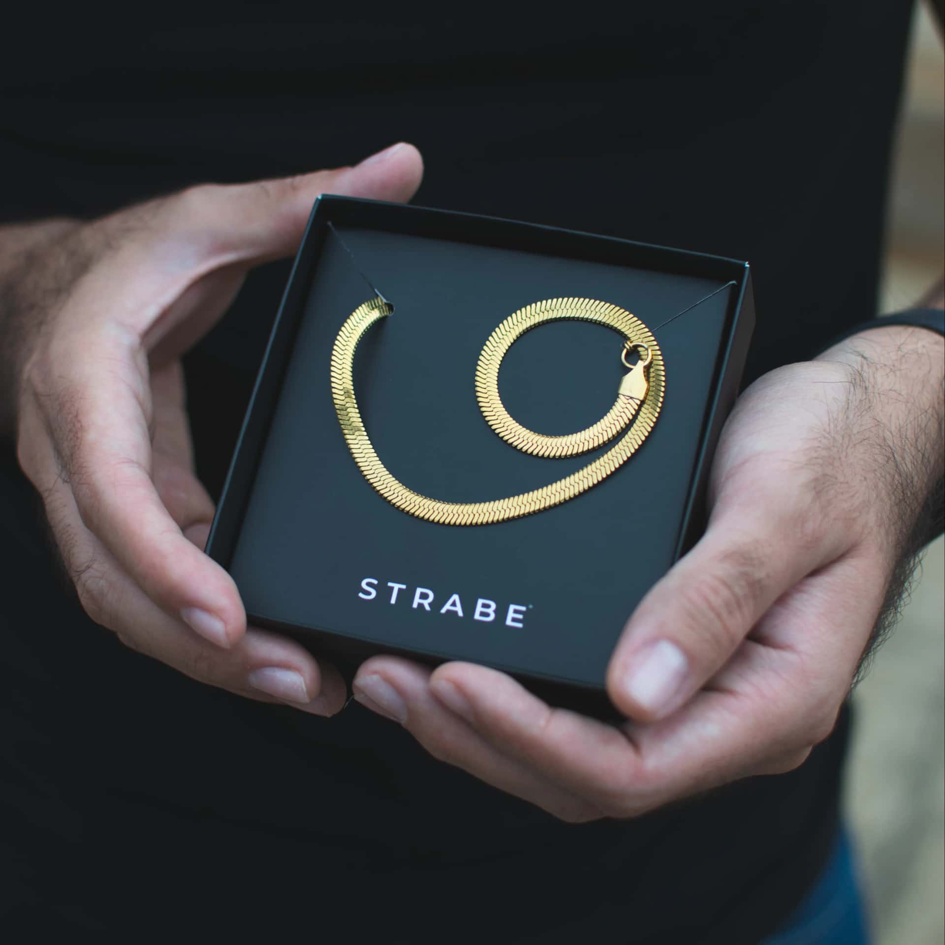 Cadena Snake Gold STRABE