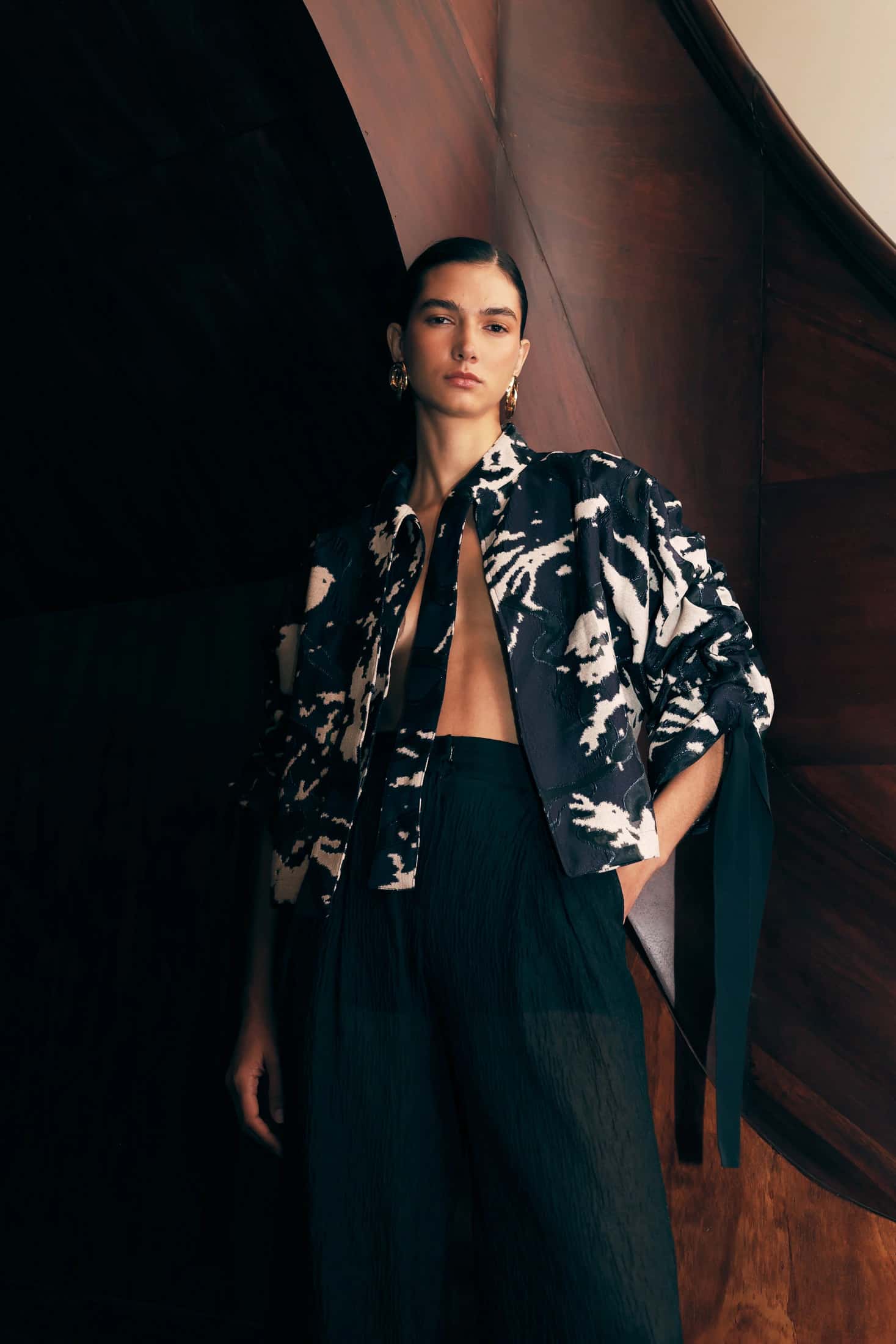 CHAQUETA AKRA JACQUARD