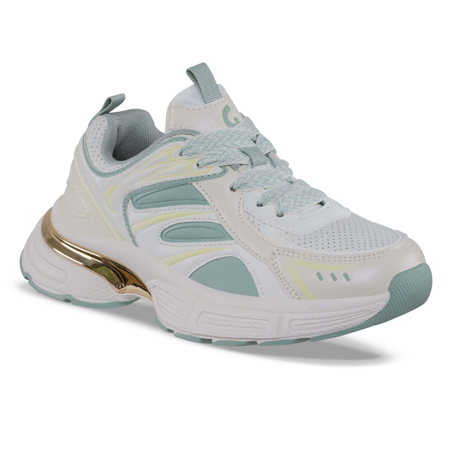 Tenis Urbanos Hawop Beige Los Gomosos Para Niña