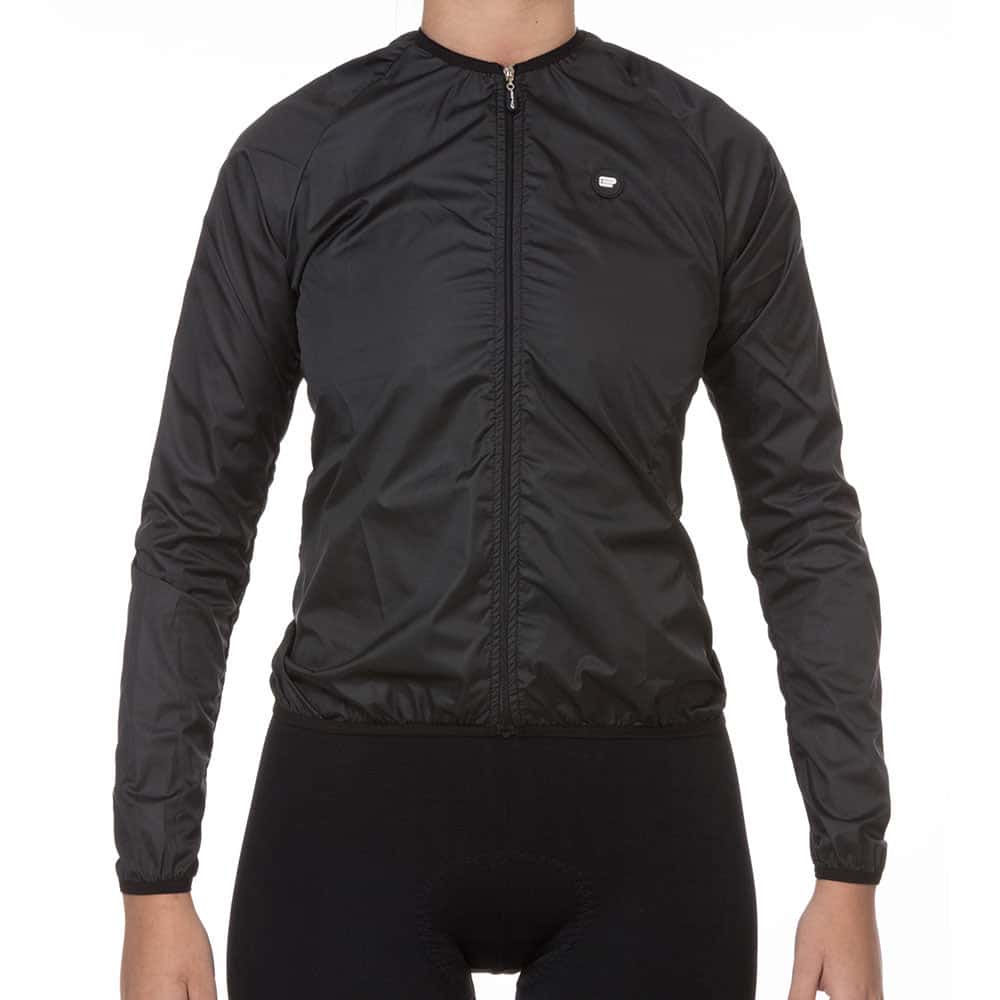 Basics Cortavientos All Black Femenina
