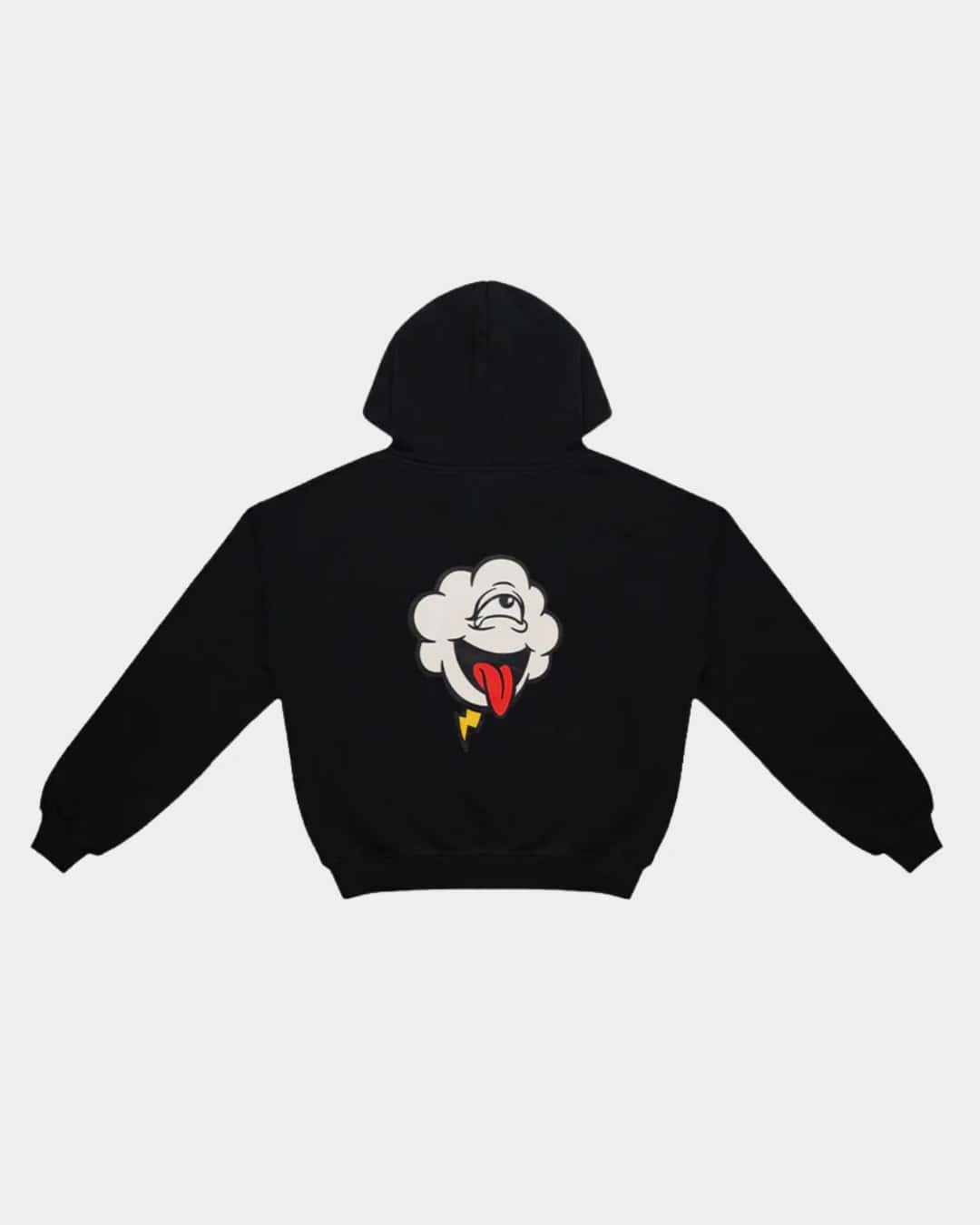HOODIE NUBE NEGRO BOXY FIT
