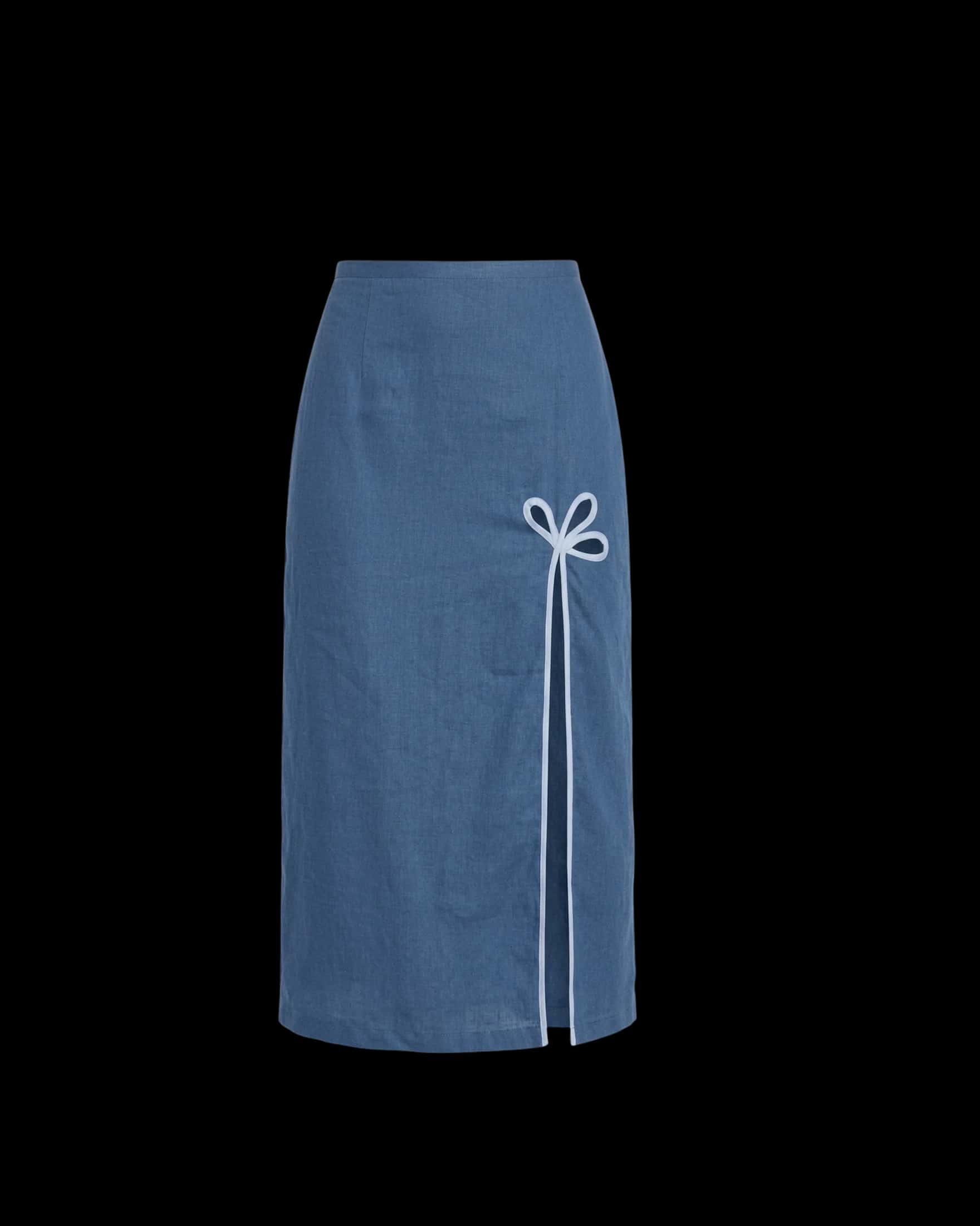AYLA SKIRT NAUTIC BLUE