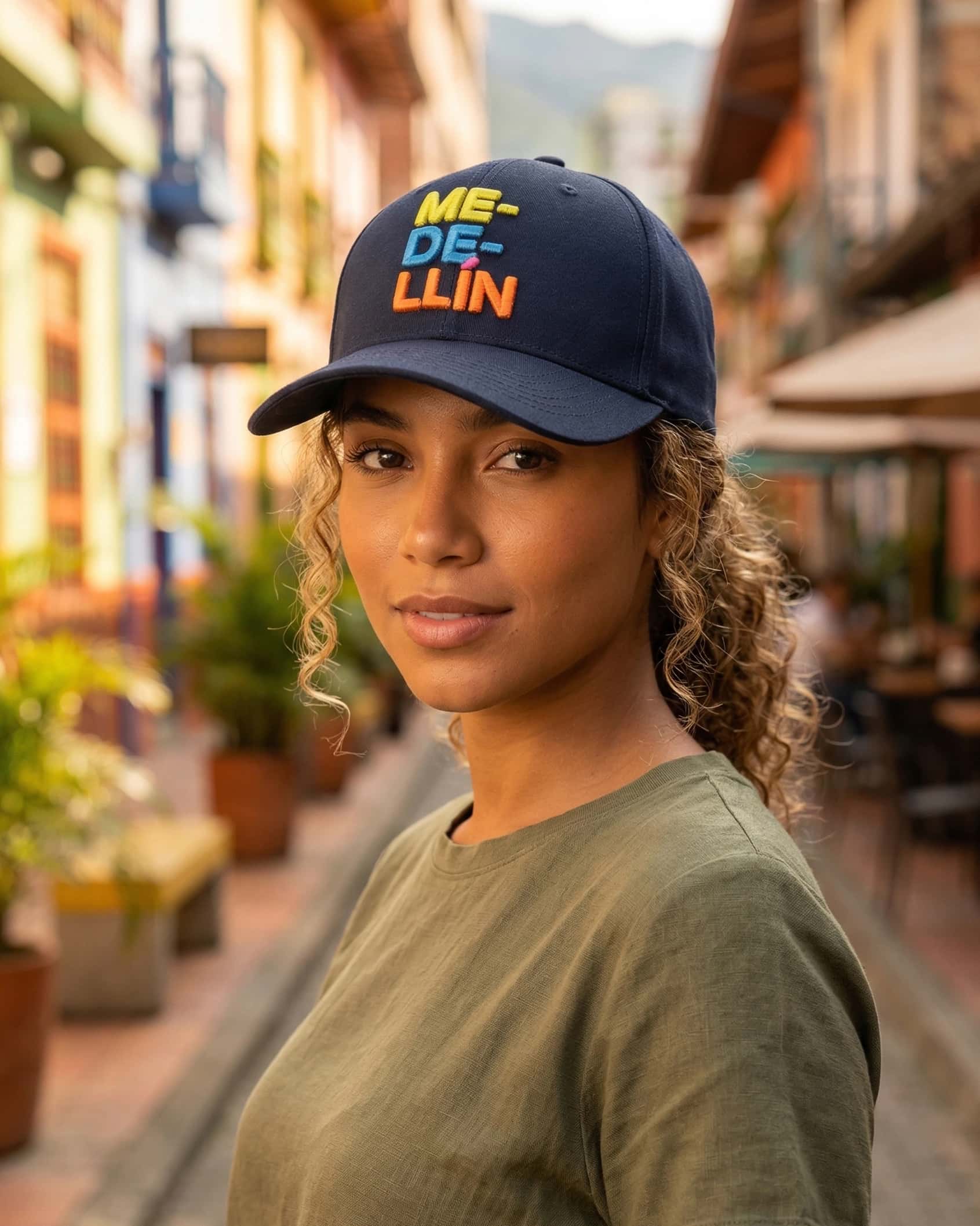 Gorra MEDELLIN azul-colores