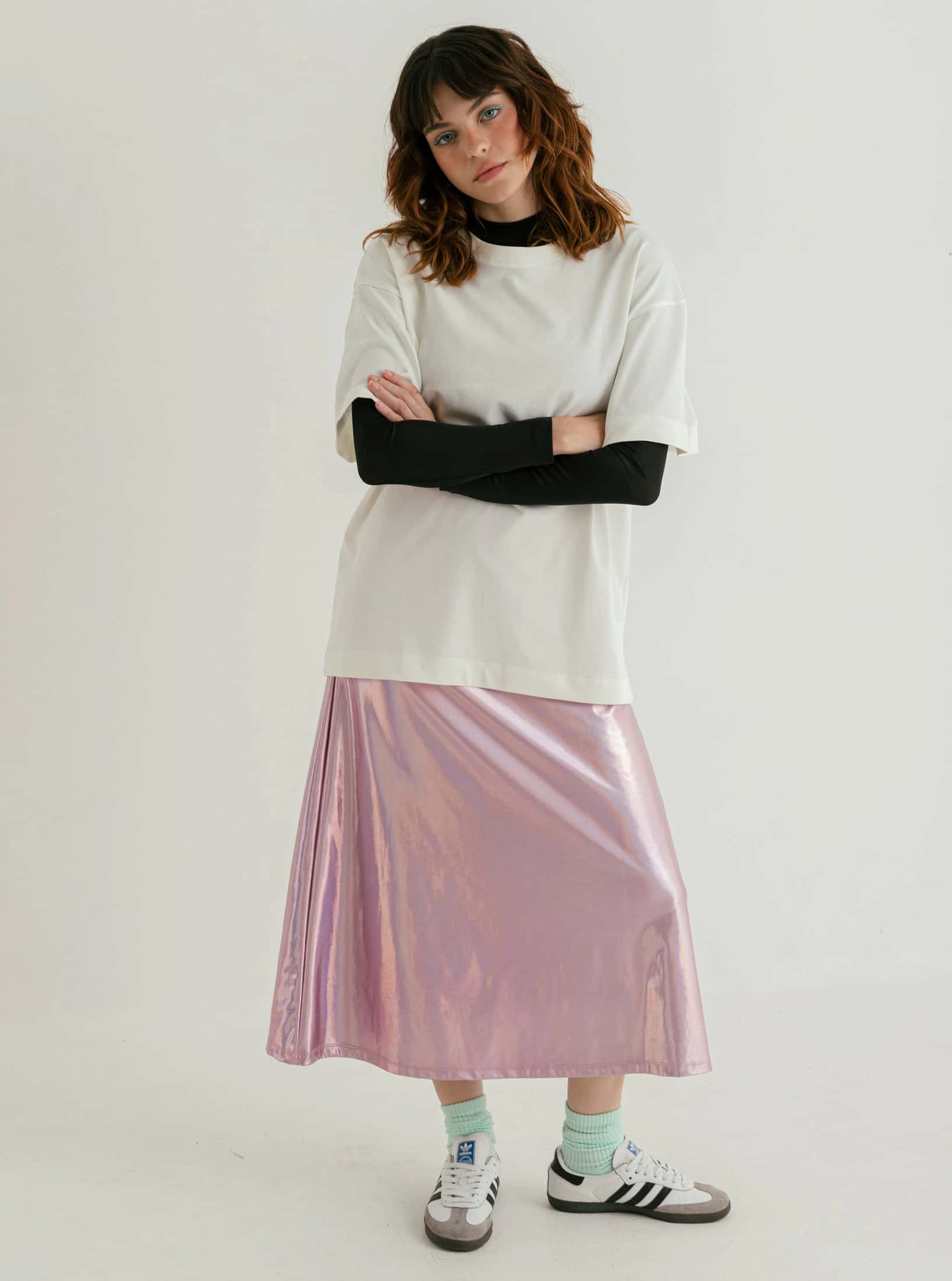 CAMISETA OVERSIZED BÁSICA MÁRFIL - miniatura 3