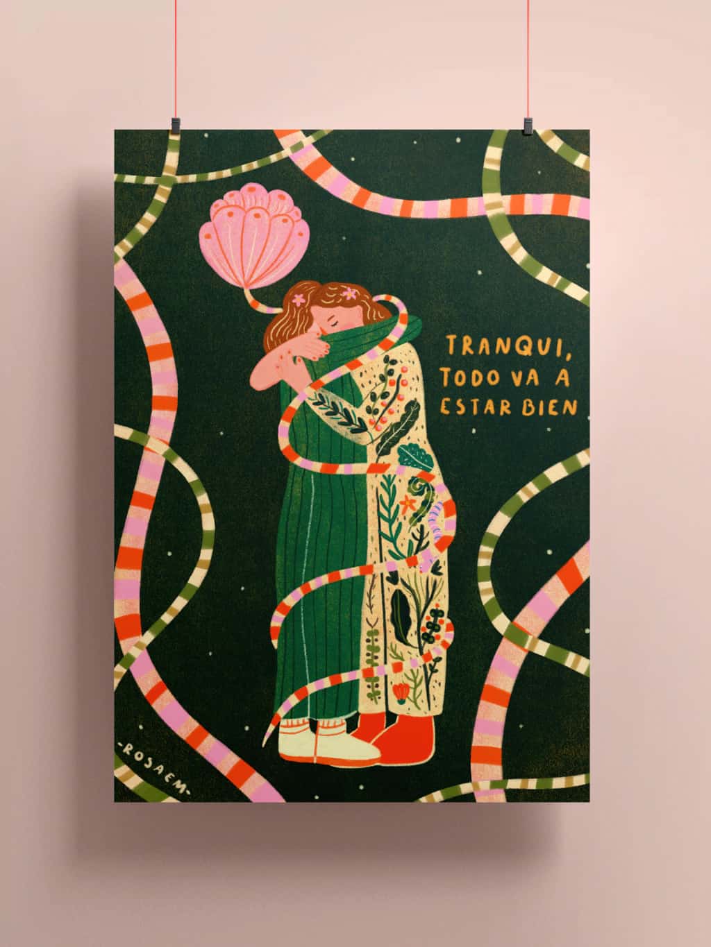 Póster tranqui, todo va a estar bien