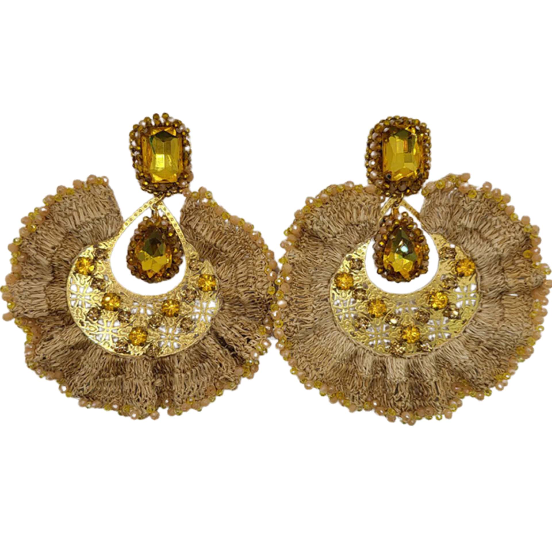 Golden Radiance Earrings