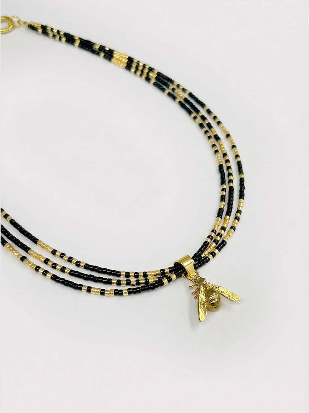 Collar Miyuki mini hormiga - miniatura 2