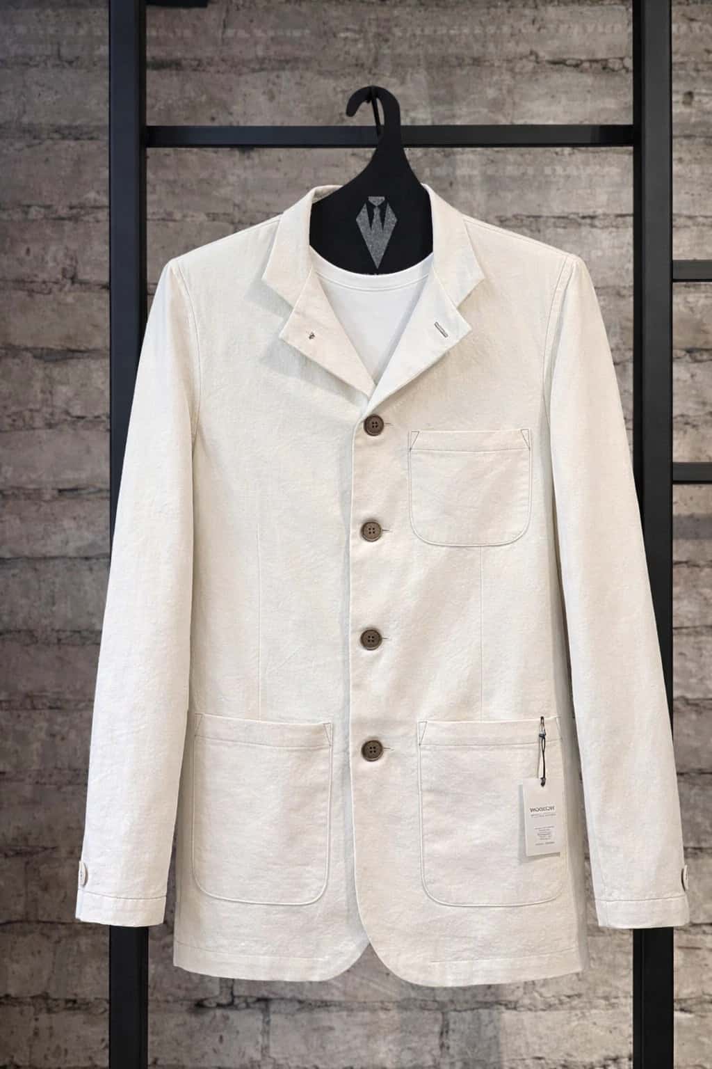 Chaqueta Para Hombre Desestructurada Beige