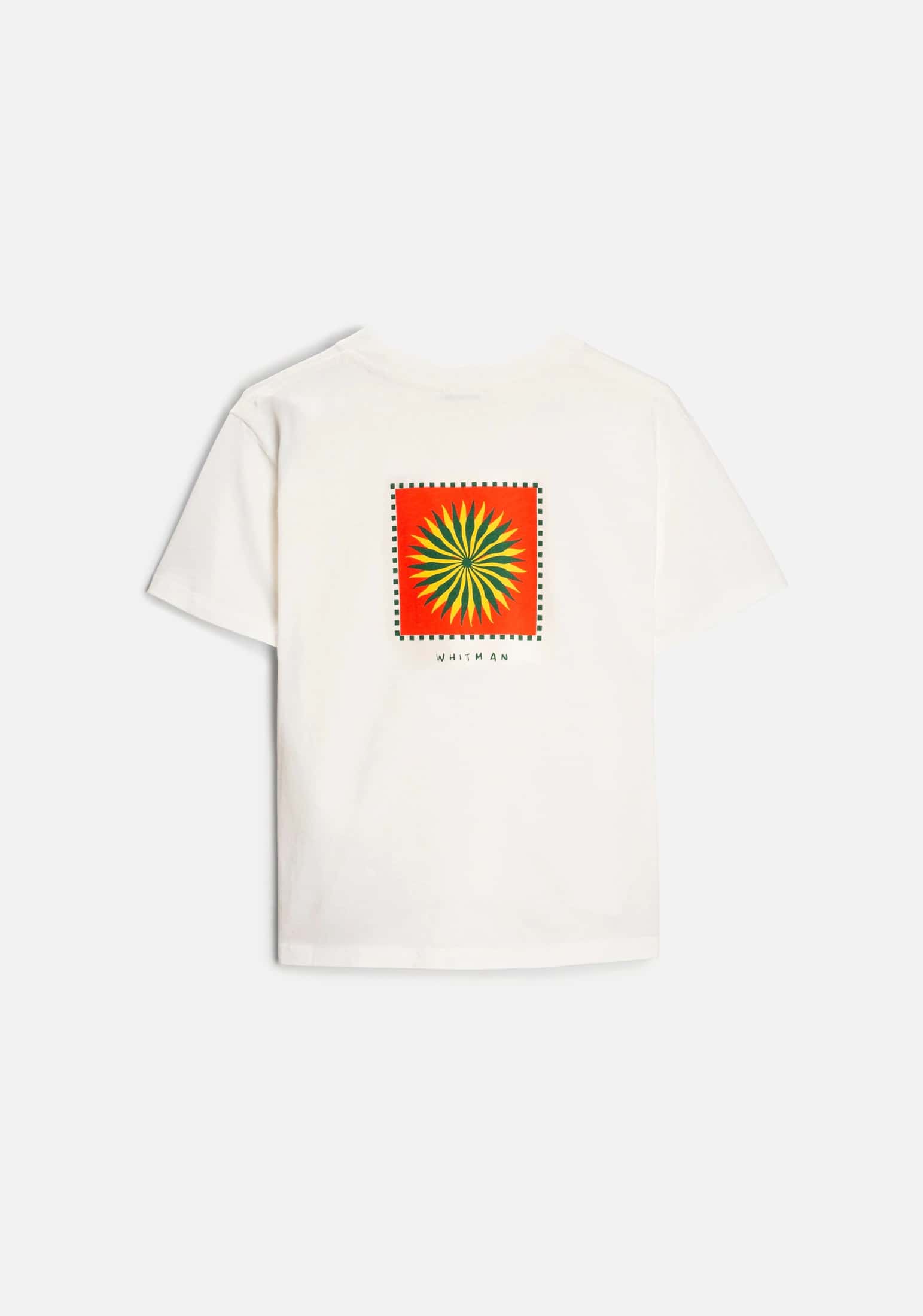 Camiseta M Garbo Estampado Marfil