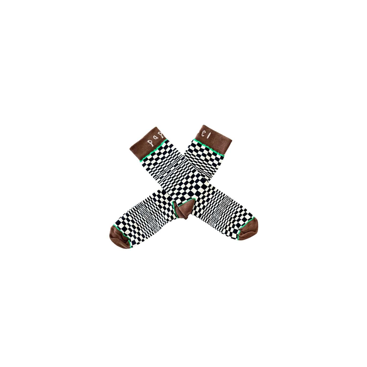 green chess socks