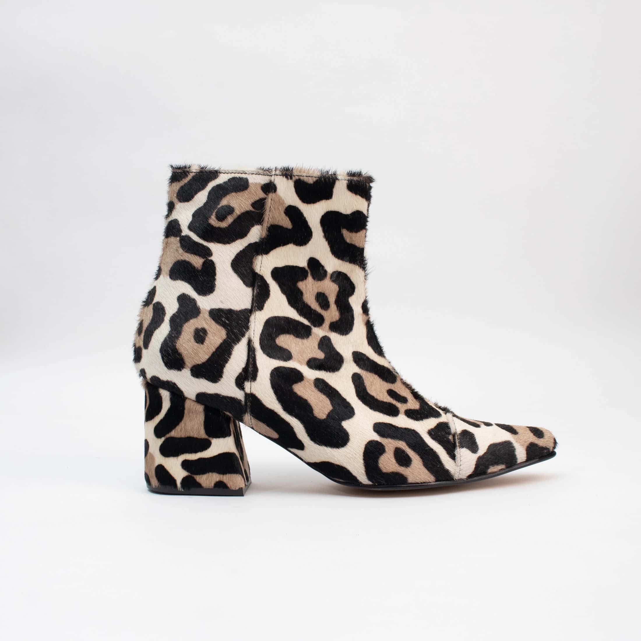 ANKLE boots fur - JAGUAR