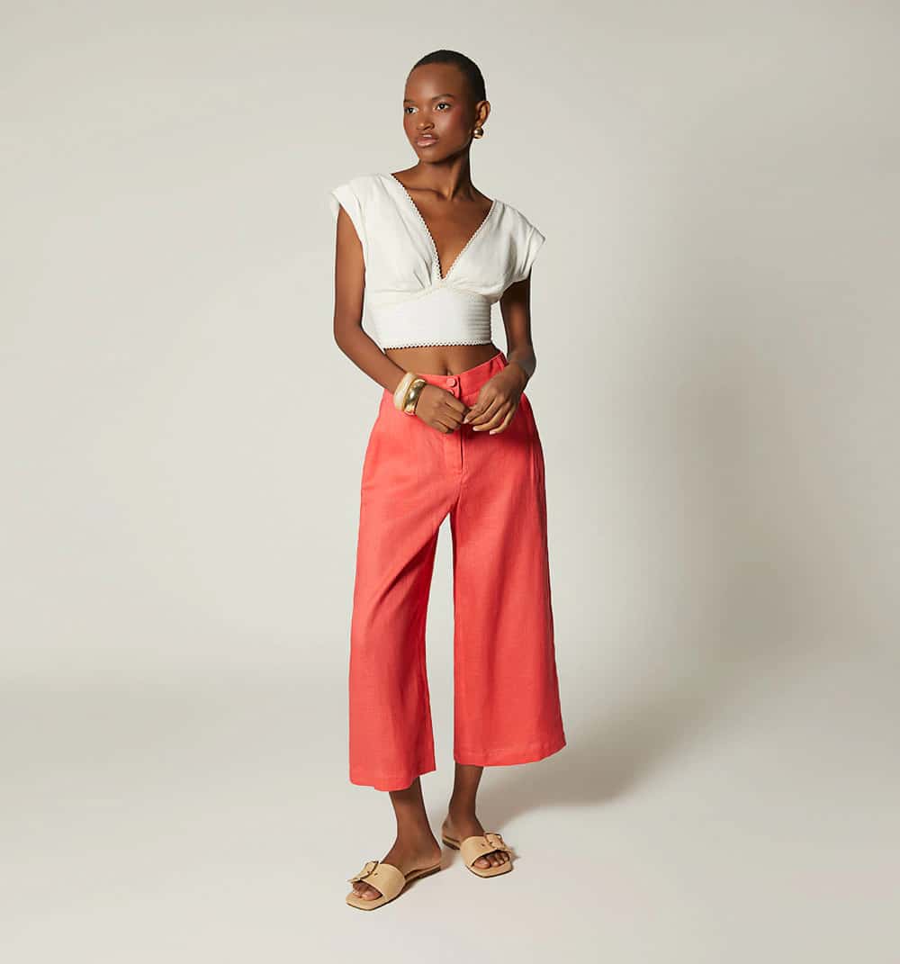 Blusa amarre en espalda