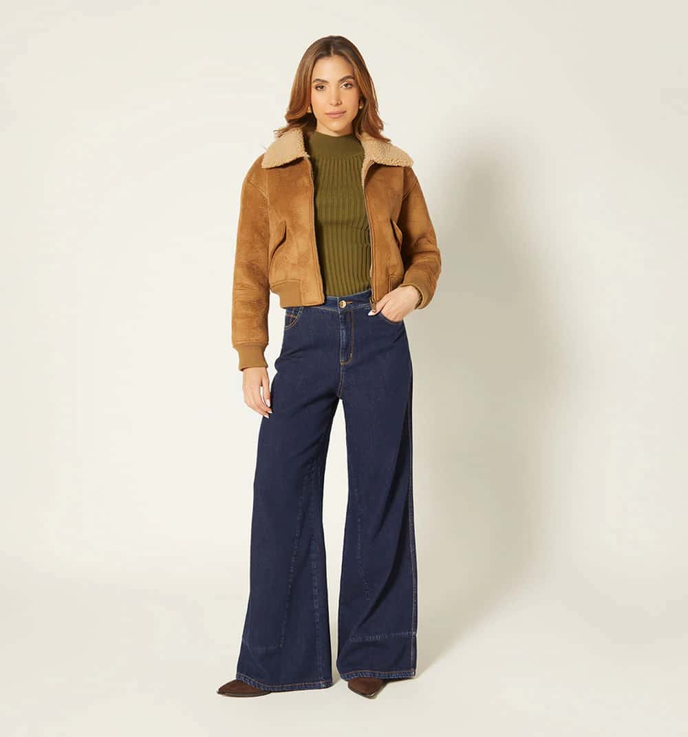 Chaqueta boomber- pelo interno