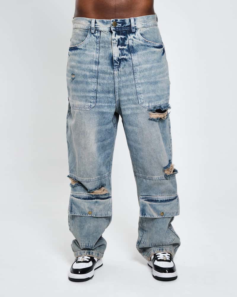 Jean Baggy Rebel Wash - miniatura 1