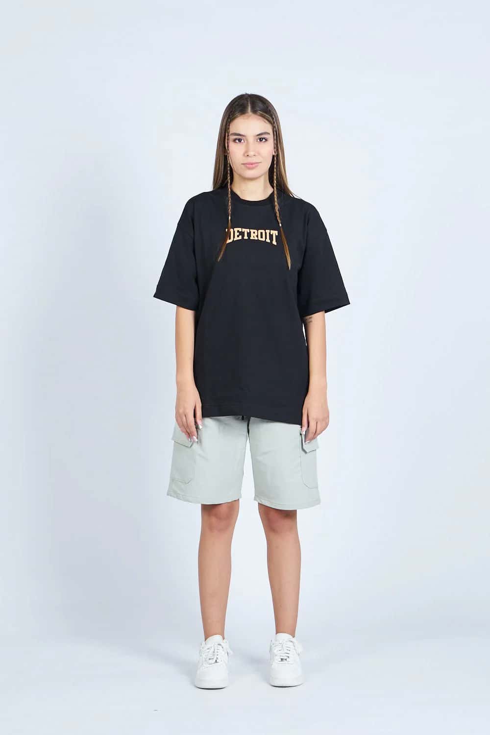 Camiseta oversize DETROIT NEGRO | DROP 03 |