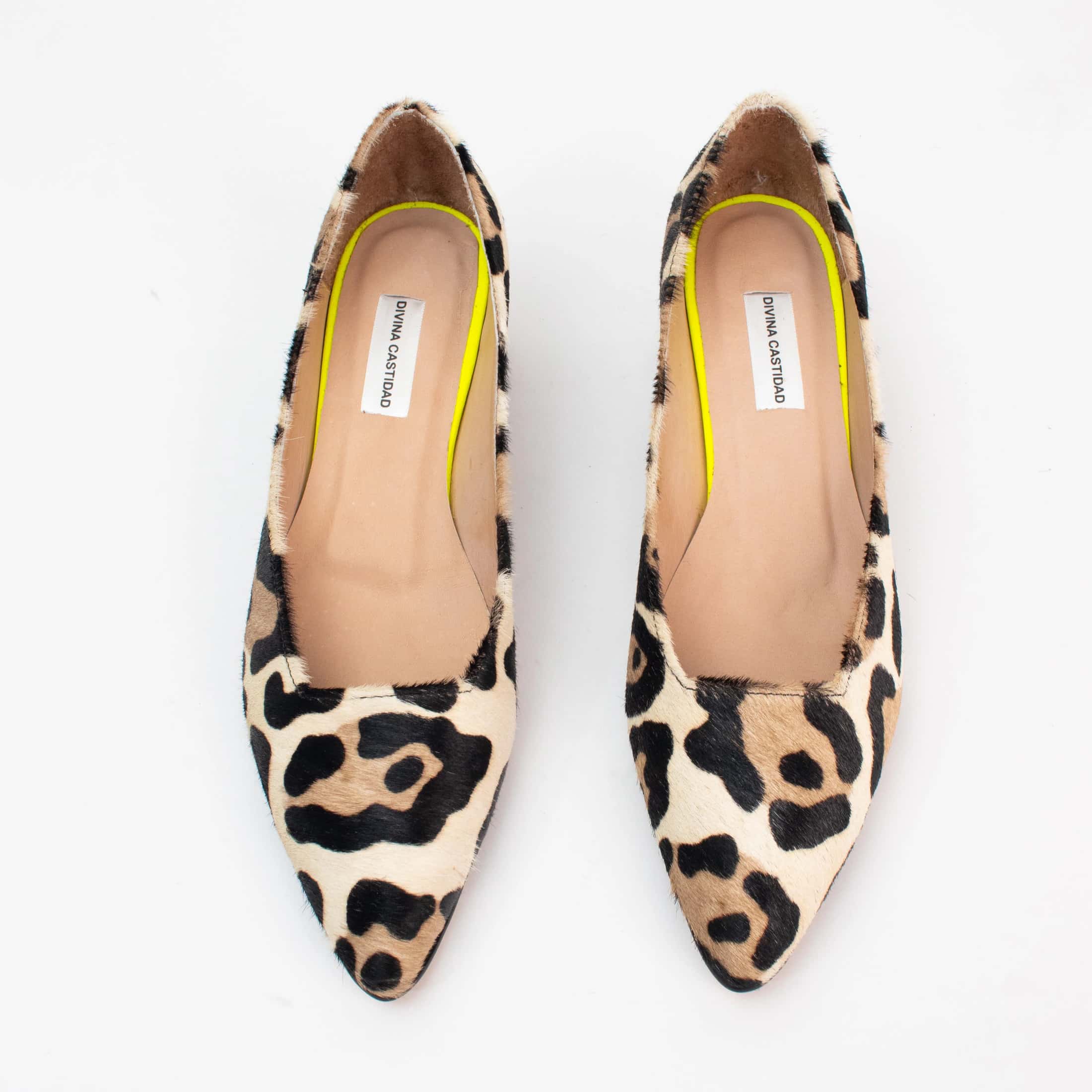 Midi Jaguar Hair Heels