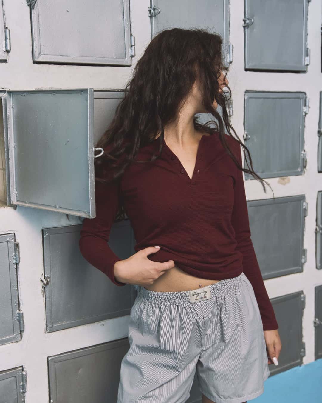 Regatta Henley Burgundy