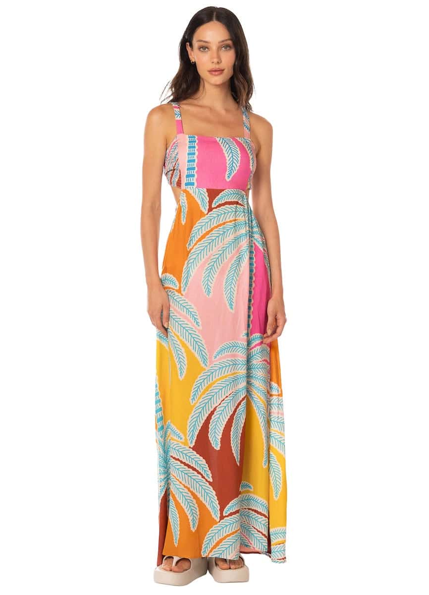 Maaji Jungle Whisper Anahi Long Dress
