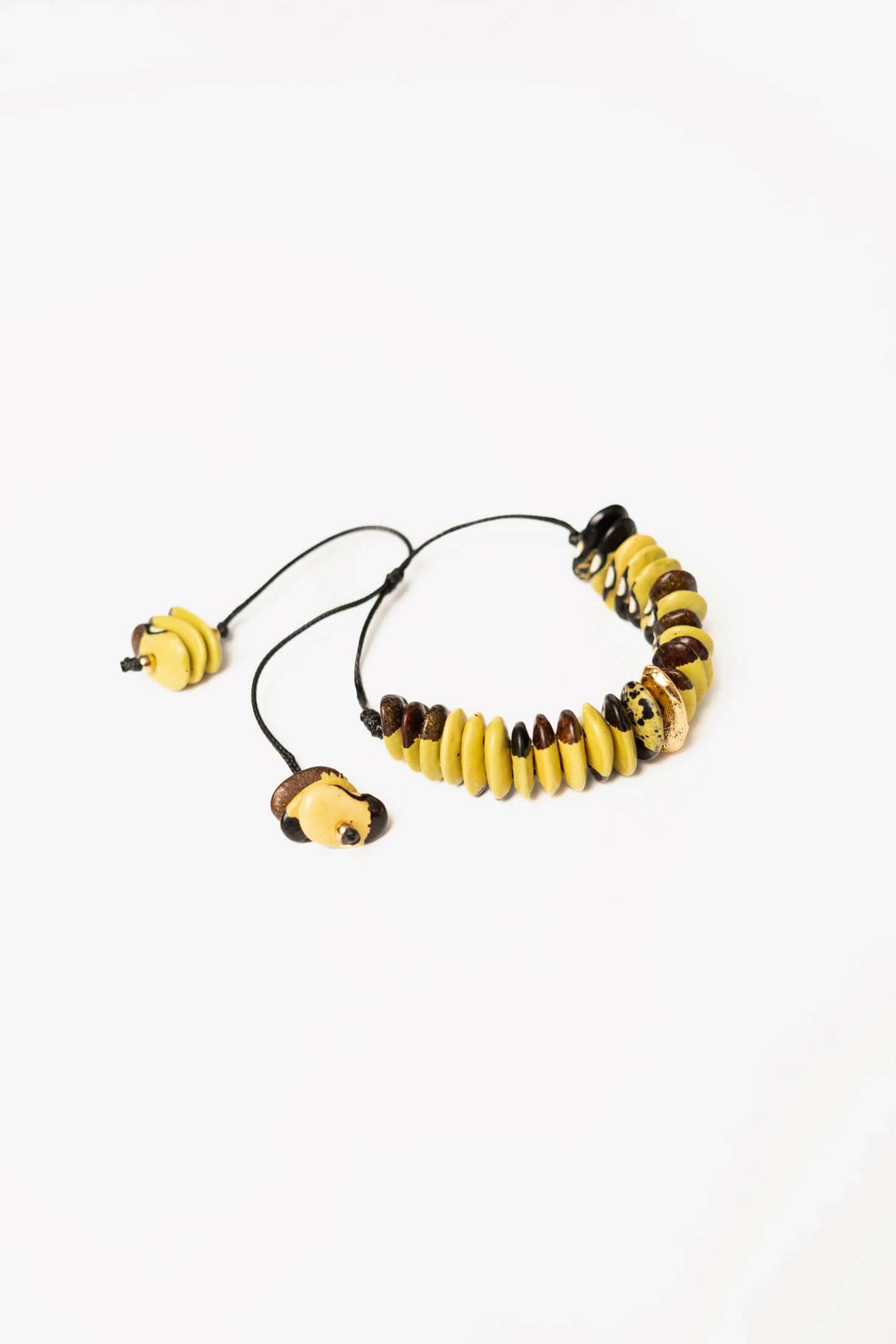 Pulsera Siembra Oro Frijol Verde