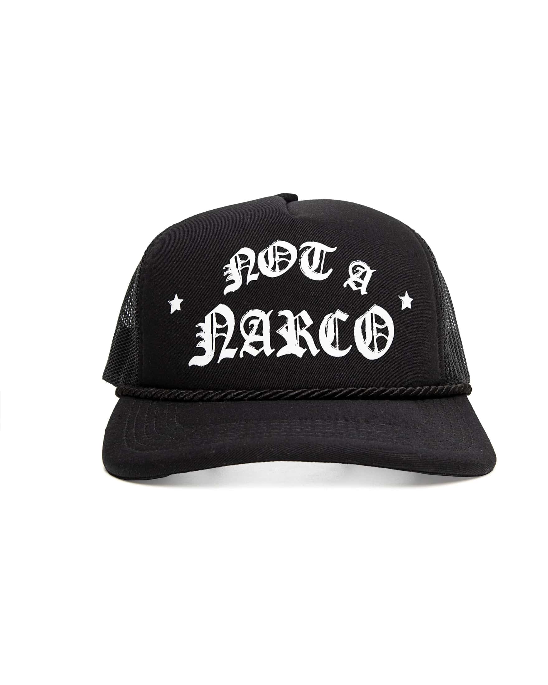 NOT A NARCO™ SOUVENIR BLACK/WHITE CAP