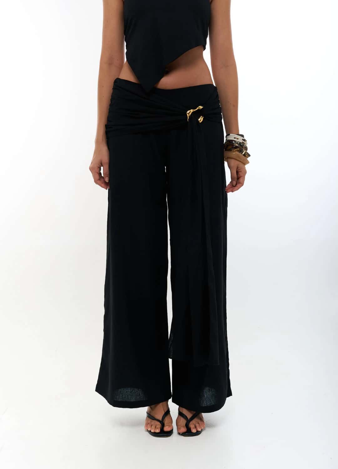 Pantalon Kiss Goodbye Negro