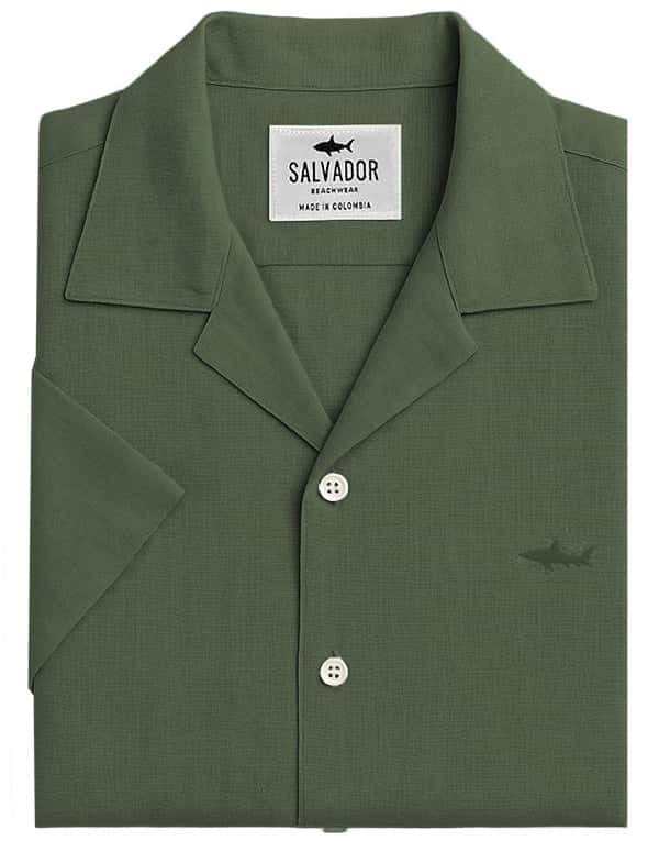 CAMISA RESORT VERDE OLIVA