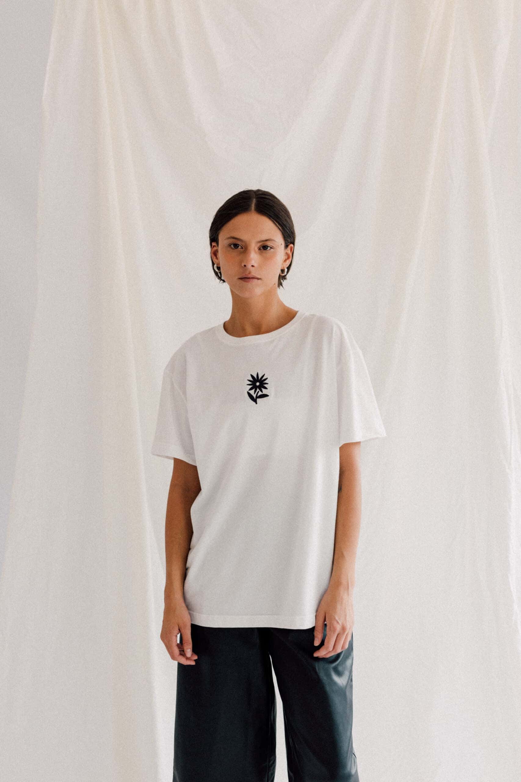 T-shirt Primavera Blanca