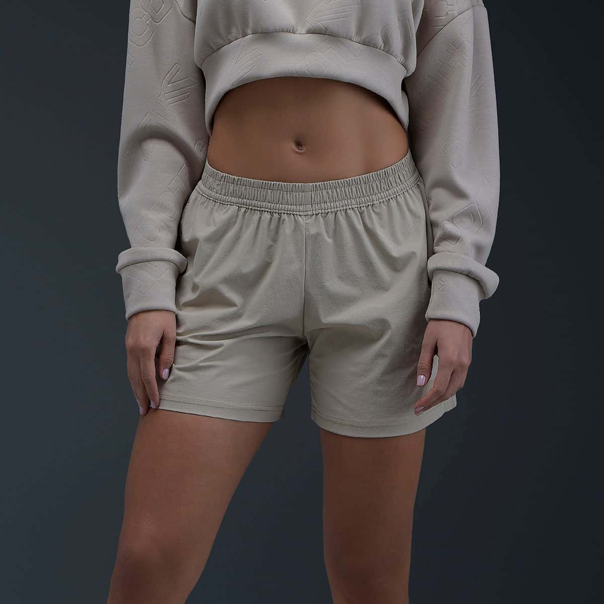 Short Deportivo Beige
