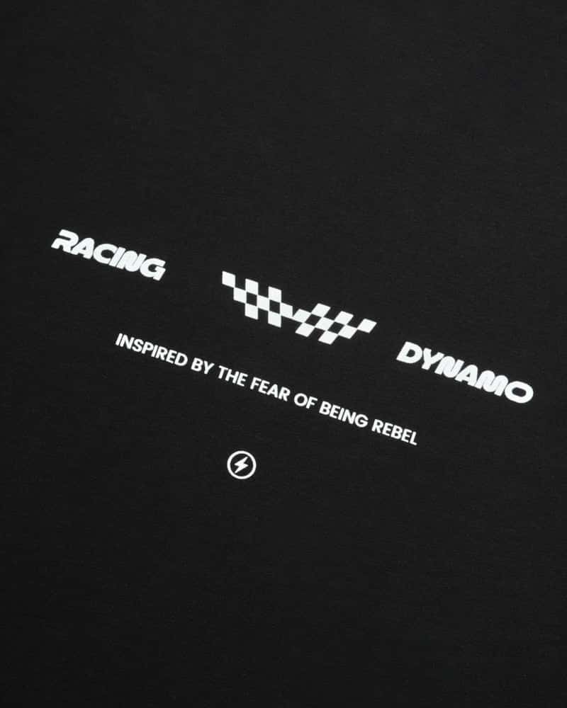 Polo Negro Oversize Fast Lane - miniatura 4