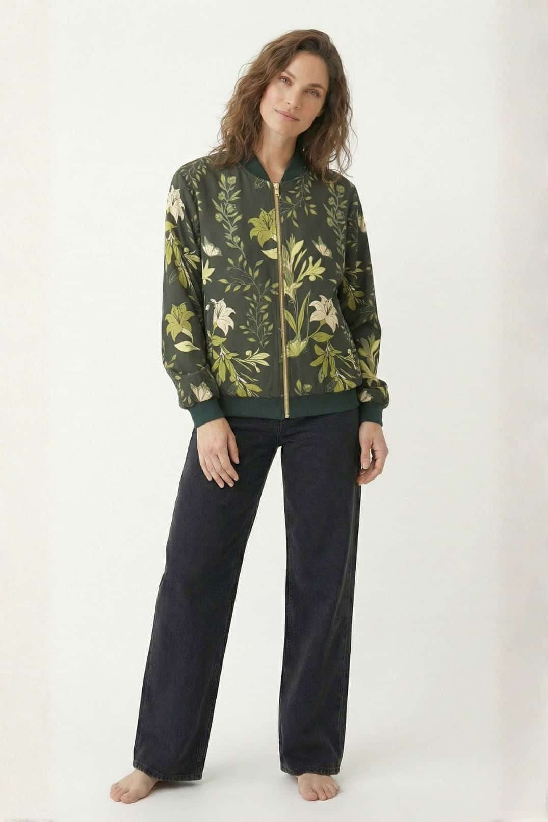 Chaqueta Origen Achira Verde - miniatura 1