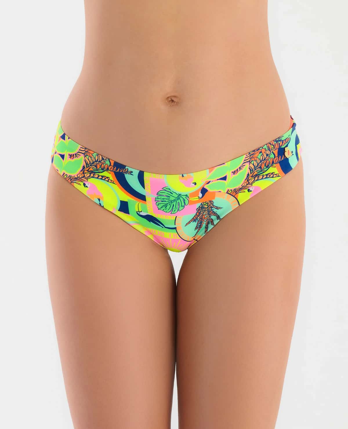 Panty de baño | Doble faz | Recogido posterior | Estampado
