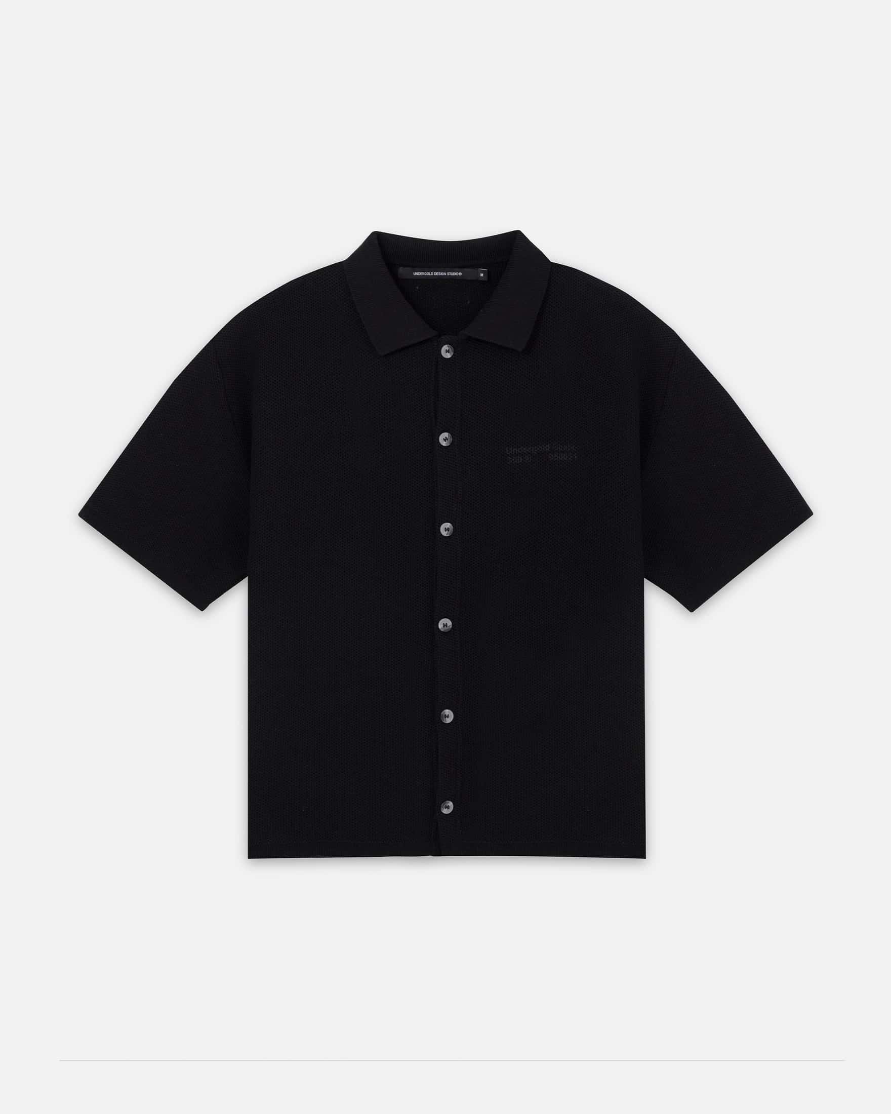 Holy State UNDRGLD Knit Shirt Black