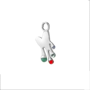 Heal Heart Glass Earring / Ear Cuff / Chain - miniatura 4