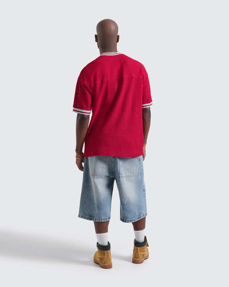 Camiseta Roja Oversize Dynasty 13 - miniatura 6