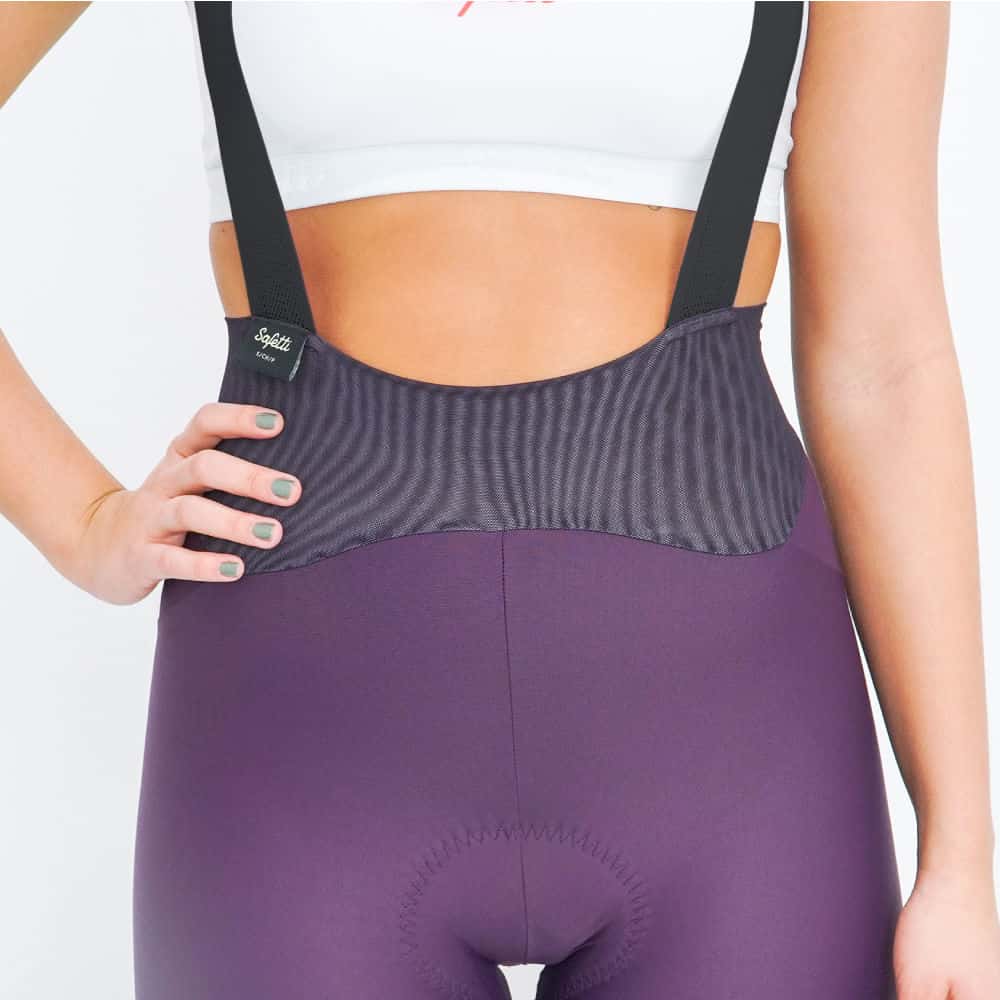 PANTALONETA CICLISMO TOSCANA 2.0 VINO PARA MUJER - miniatura 6