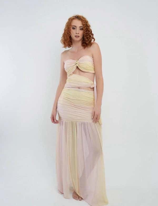 Vestido Monserrat Amarillo