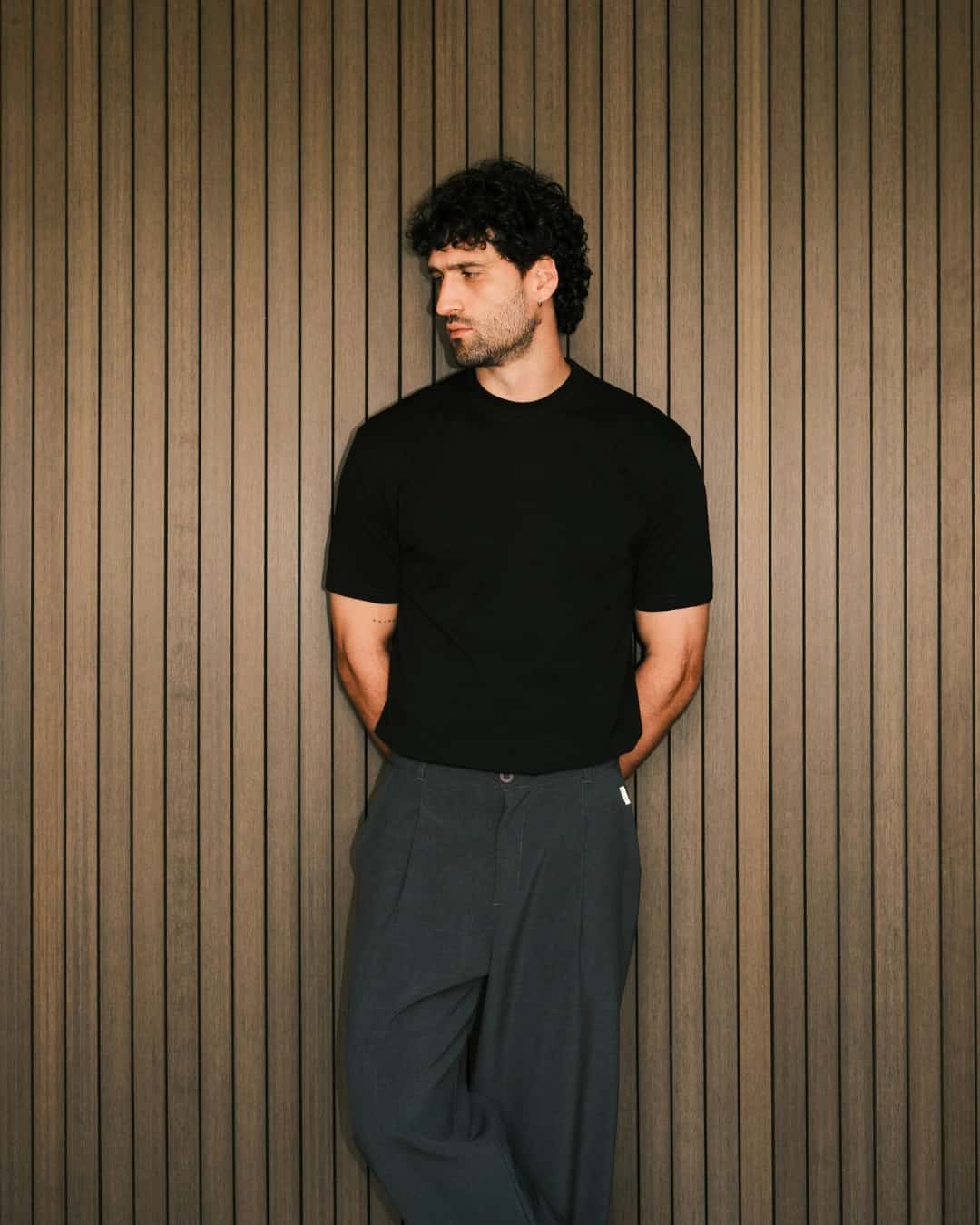 B BLACK TAPE T-SHIRT