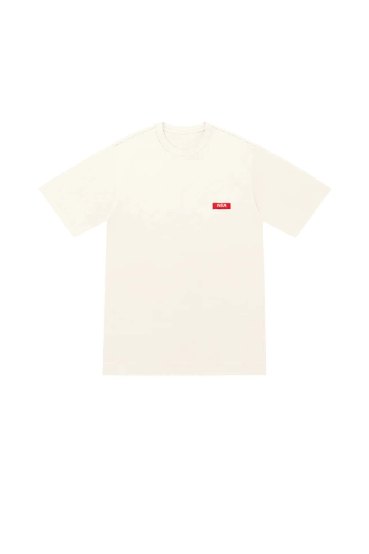 CAMISETA REGULAR HOMBRE GRIT MARFIL NEA