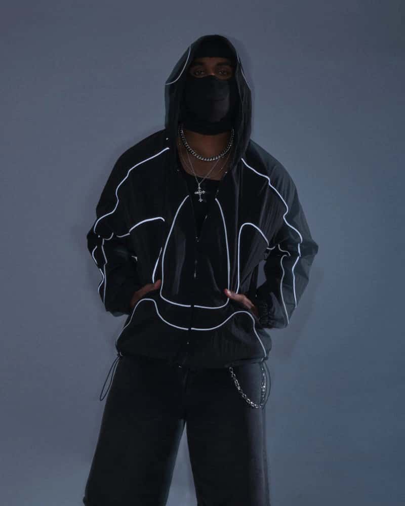 Chaqueta Negra Night Runner - miniatura 5