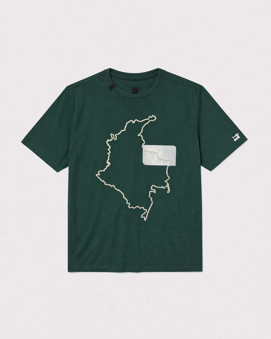 CAMISETA MAPA DE COLOMBIA