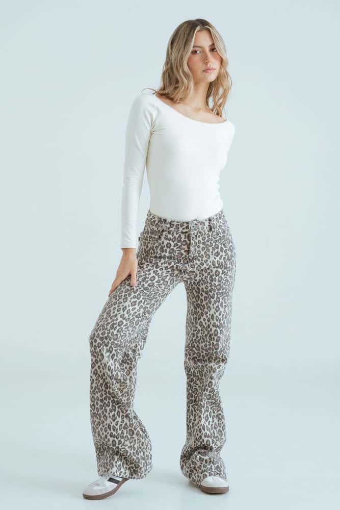 Jeans Animal Print
