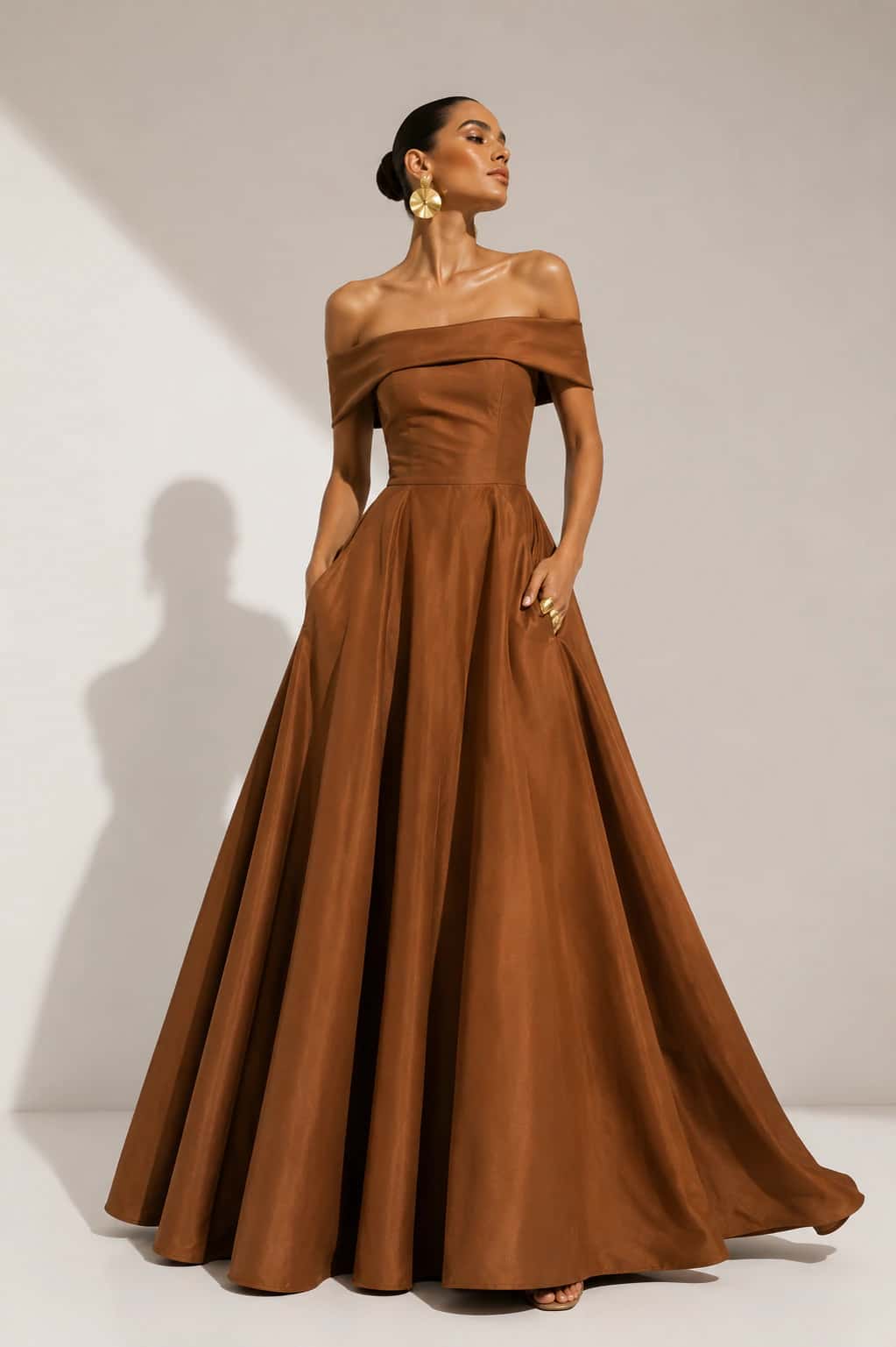 Vestido Topacio Tierra - miniatura 3