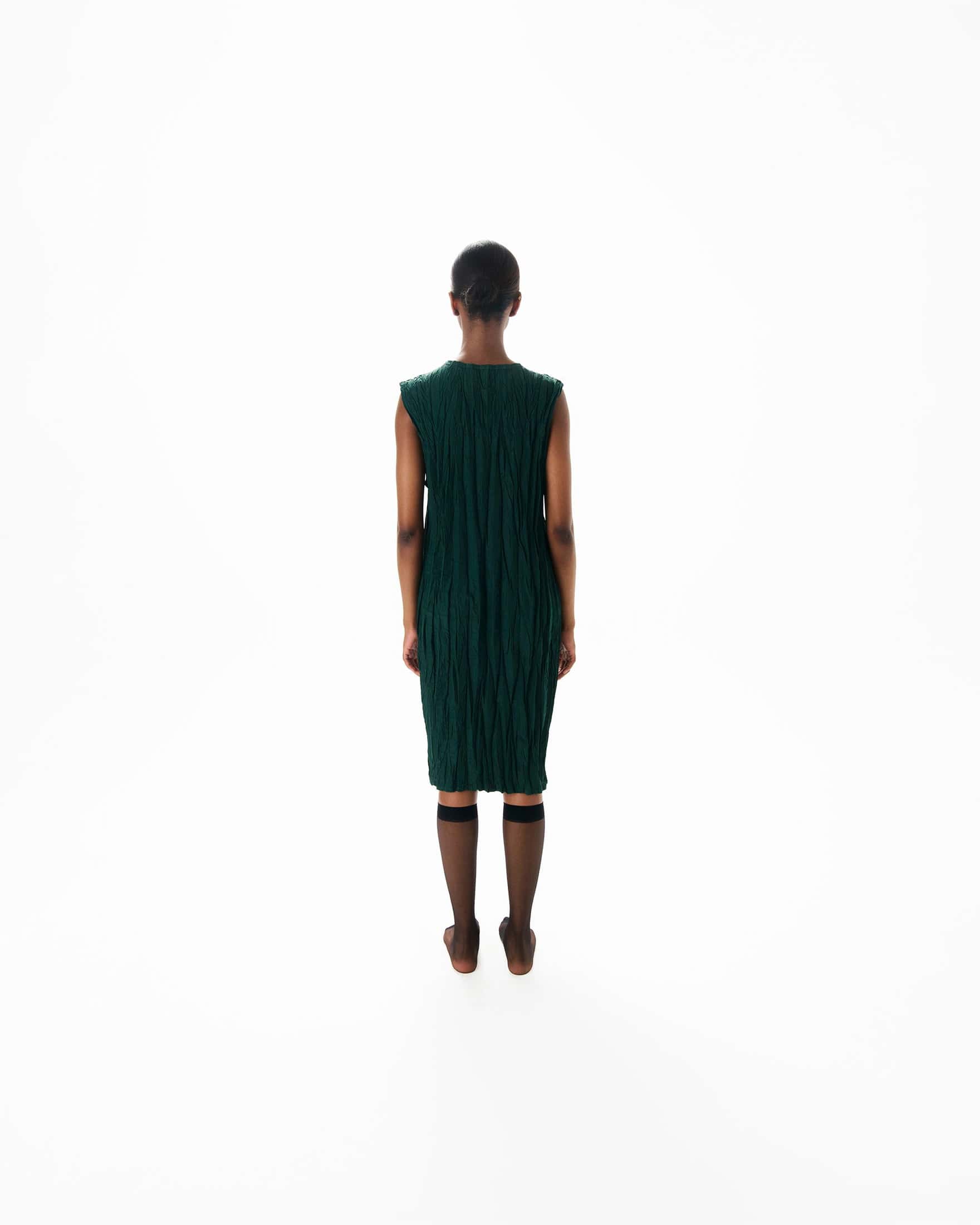 VESTIDO PAPEL VERDE #1 - miniatura 4