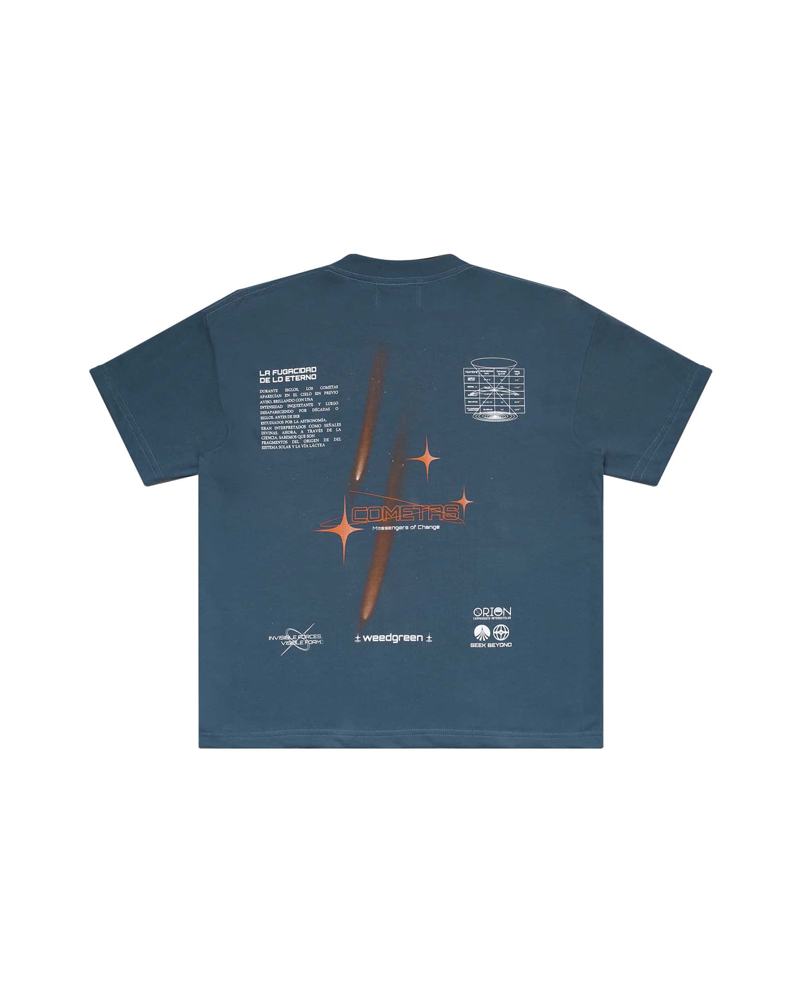 CAMISETA COMETA AZUL - miniatura 1