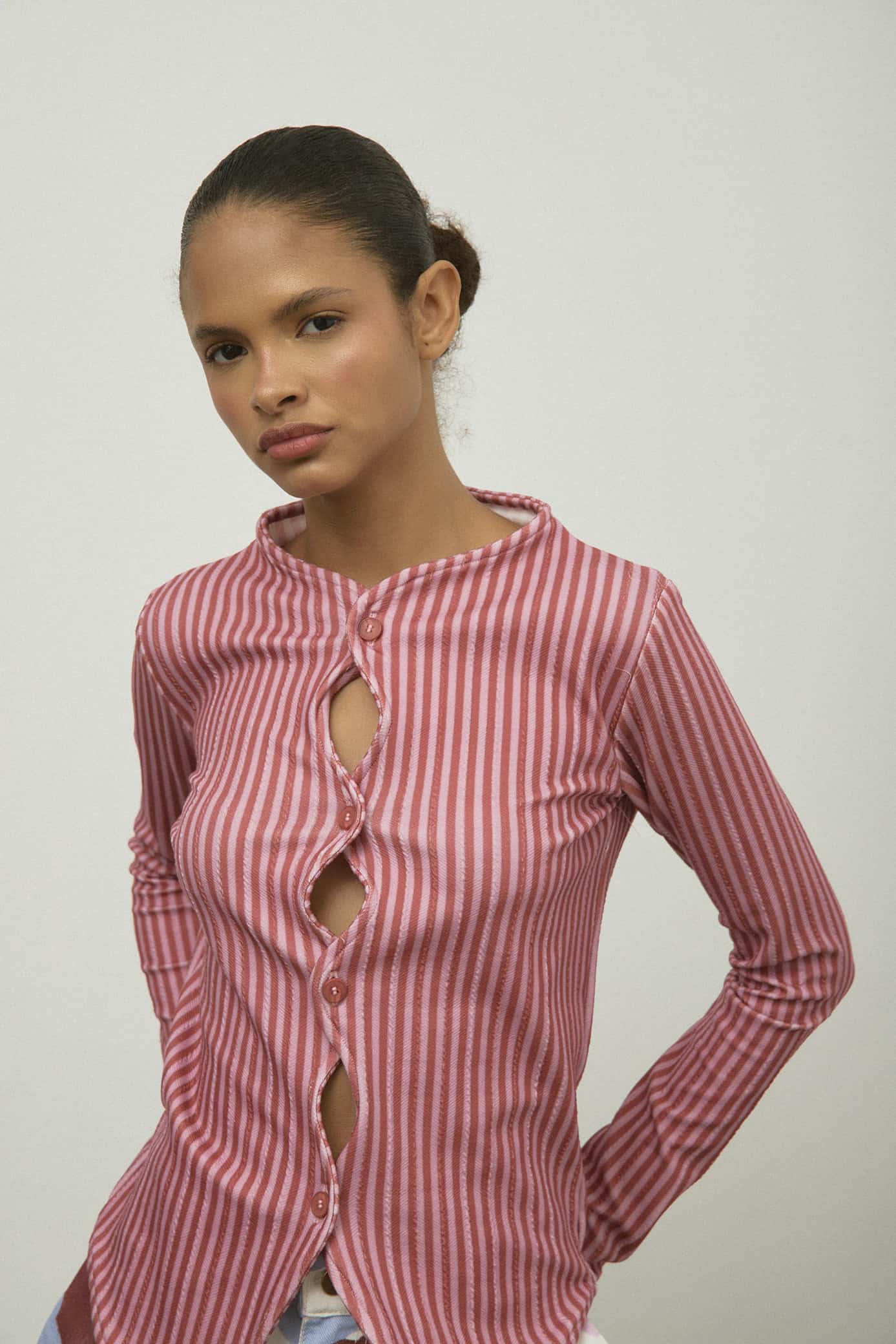Cardigan Hellen Rojo - miniatura 4